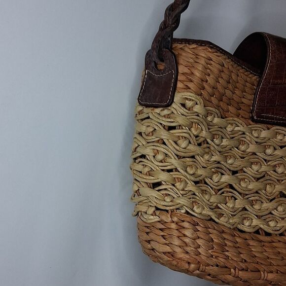 BRIGHTON STRAW SHOULDER BAG FTL-05-016 - Picture 3 of 9